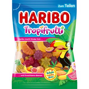 Haribo Tropi Frutti Fruchtgummi tropische Geschmacksrichtungen 200g