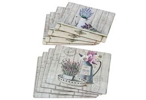 BOLTZE Tischset Lavendel mit Korkunterseite 4teilig BOLTZE Tischset Lavendel mit Korkunterseite 4teilig