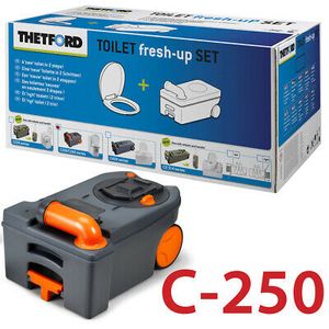 Thetford Fresh Up Set C250/C260 Cassette Camping Abwasser Fäkalientank Reiniger