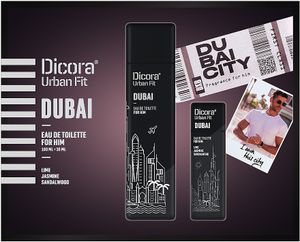 Dicora Urban Fit dárková sada Dubai toaletní voda pro něj 100ml+30ml