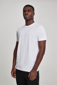 Urban Classics TB2684 | Basic Tee Herren T-Shirt - Farbe: White - Größe: 3XL