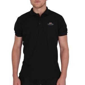 Fruit of the Loom Polo-Shirt mit Vintage-Logo