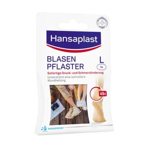 2x Hansaplast Blasen-Pflaster groß   5 Stück - B004QIDEKU | Packung (5 Stück)