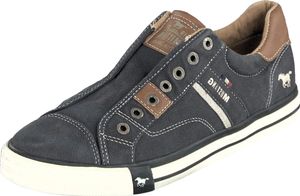 Mustang Herren Sneaker Slip on Halbschuh Stoff sportlich 4072-404, Größe:44 EU, Farbe:Schwarz Mustang Herren Sneaker Slip on Halbschuh Stoff sportlich 4072-404, Größe:44 EU, Farbe:Schwarz