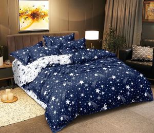Bettwäscheset für Kingsize-Betten im Bohemian-Stil, 1 Bettbezug 240 cm x 220 cm und 2 Kissenbezüge 80 cm x 80 cm, mit Reißverschluss, langlebig und atmungsaktiv.