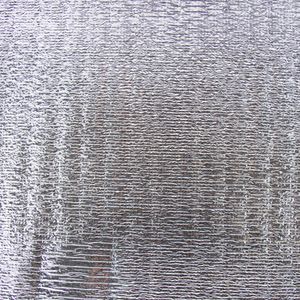 Thermostoff Thermoeinlage Isotherm 2mm silberfarbig weiß 1,23m Breite
