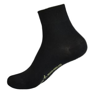RS Harmony krátké ponožky BAMBUS - 3 ks balení black-43-46