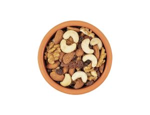 Sunnah Shop® Nussmischung Naturbelassen 1 kg ungeröstet ungesalzen | Fruchtige Vielfalt aus Cashewkernen, Mandelkernen, Walnusskernen und Rosinen