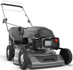 GÜDE Rasenmäher Benzin mit Antrieb Eco Wheeler 415 R 3in1 grau 145ccm 3PS 42cm