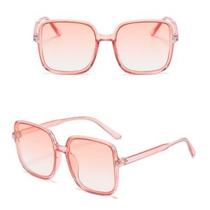 Square Gradient Color Sonnenbrille Damen Trend Anti-Ultraviolett Retro Sonnenbrille