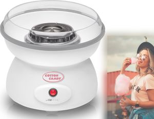 Zuckerwatte Maschine für Zuhause Zucker Schale Groß 500 Watt inkl. Pflegetuch