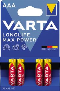 VARTA Alkaline Batterie Longlife Max Power Micro (AAA)
