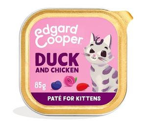 Edgard Cooper - Delikates Katzepaste mit Ente und Huhn, 85g