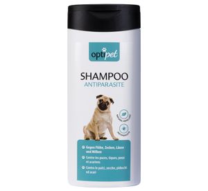 OptiPet 250ml Anti-Parasiten-Shampoo für Hunde, Flohshampoo, Shampoo, Hundeshampoo, Hunde-Shampoo, Hunde Shampoo, Milben Shampoo, Zeckenschutz Hund, Anti-Zecken-Shampoo