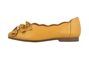 Spring Footwear Ballerinas in Übergrößen Gelb Louisa-Y große Damenschuhe, Größe:44