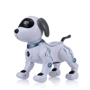 Electronic Pets Robot Dog Stunt Dog Voice Command Programmierbares Touch-Sense-Musik-Song-Spielzeug für Kindergeburtstags-Weihnachtsgeschenk