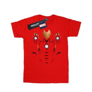 Marvel - "Iron Man Armoured Suit" T-Shirt für Herren BI51382 (M) (Rot)