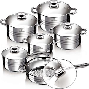 Sada Hrncov Z Nehrdzavejúcej Ocele 12 El. Blaumann Gourmet Line Bl-1031