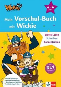 Wickie und die starken Männer - Mein Vorschul-Buch mit Wickie, Erstes Lesen, Schreiben, Konzentration   4-6 Jahre
