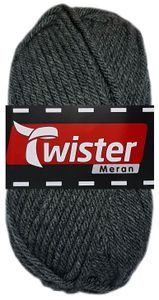 100 Gramm Twister Meran aus 100 % Polyacryl 19 Anthrazit