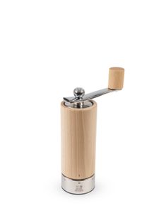 Mlynček na soľ Peugeot Saveurs Isen U Select, mlynček na soľ, mlynček na korenie, drevo, prírodný, 18 cm, 37314