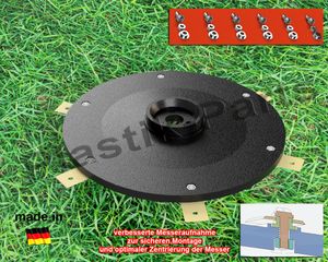Messerscheibe 6 Klingen Messerteller für Husqvarna 305 310 315 405 415 435 535 ohne Messer