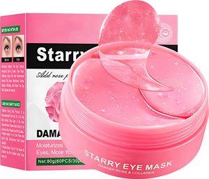 Rosige Augenpads – Feuchtigkeitsspendend und Anti-Aging mit Rose von SADOER