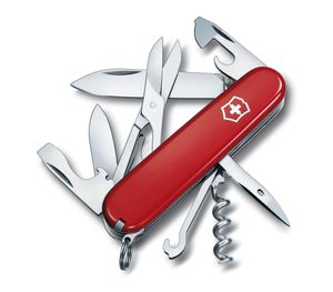 Victorinox Taschenmesser Climber" 14 Funktionen, Rot" Mittelrot