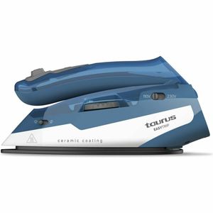 Taurus EasyTrip Dry & Napařovací žehlička Keramická žehlicí plocha 1000 W Modrá, Bílá
