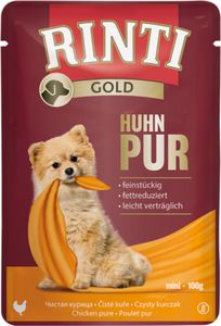Rinti Gold Huhn Pur 100g Pouchbeutel Rinti Gold Huhn Pur 100g Pouchbeutel