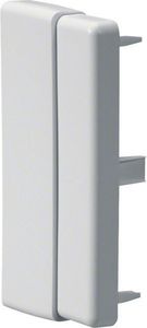 Hager Endplatte zu Installationskanal LF/LFF/LFH, verkehrsweiß, 40/60 x 110 mm LFF6011069016