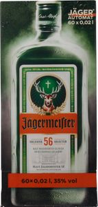 Jägermeister Kräuterlikör Party-Pack 60 x 20ml 35% Vol.