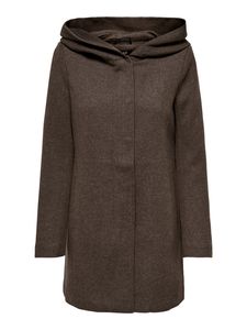 Only Mantel Damen ONLSEDONA LIGHT COAT OTW Größe L, Farbe: 282716001 Hot Fudge/MELAN