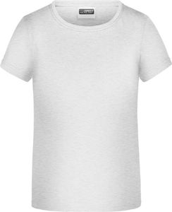 Promo-T Girl 150 Klassisches T-Shirt für Mädchen ash, Gr. XS
