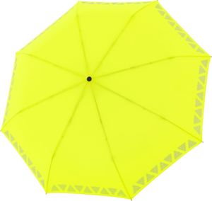 doppler Taschenregenschirm Regenschirm Fiber Magic Safety Neon Yellow neongelb