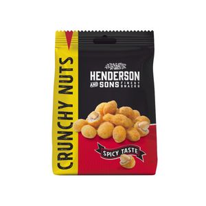 Henderson and Sons Crunchy Nuts Erdnüsse in Knuspriger Teighülle 125g