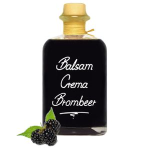 Balsamico Creme Brombeer 0,5L 3% Säure mit original Crema di Aceto Balsamico di Modena IGP