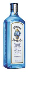 Bombay Sapphire London Dry Gin Magnum 1,75L (40% Vol) 1750ml Flasche- [Enthält Sulfite]