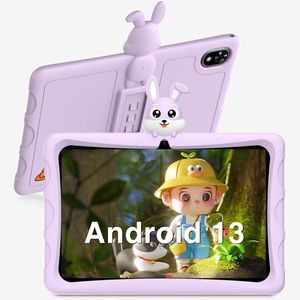 Tablet 10 Zoll, Tablet Kinder mit 7 GB RAM, 64 GB ROM (1 TB TF), kinder tablet ab 6 jahre, WiFi-6, BT5.0, OTG, Vorinstallierte Kinder Apps