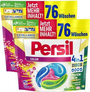 Persil Color 4in1 2x76 Wäschen Colorwaschmittel Reinigung hygiene Waschmittel