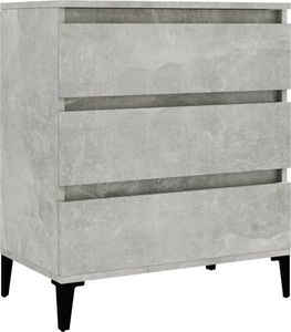 vidaXL Príborník betón sivý 60x35x70 cm odvodený výrobok z dreva