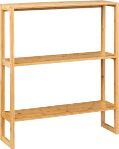 Regal 2 Ebenen Bamboo Beige Five Regal 2 Ebenen Bamboo Beige Five