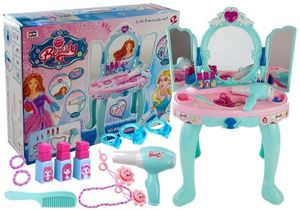 Schminktisch Beauty-Set Spiegel Licht Prinzessin Spielzeug Mädchen, Größe:UNIVERSAL