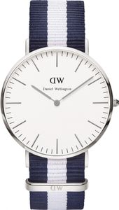 Daniel Wellington Uhr - Herrenuhr Glasgow Silver - 0204DW