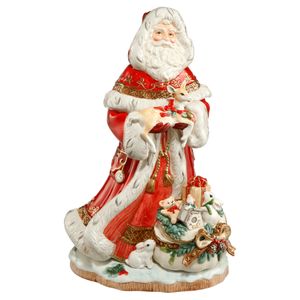 Goebel Fitz & Floyd Christmas Collection 'Santa mit Geschenkesack vorne, Rot' - 32.00 / 33.00 / 49.00