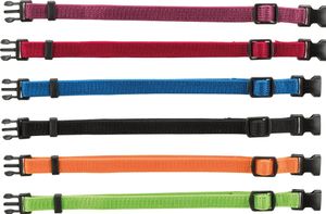 Trixie Welpenhalsbänder - 6er-Set 1 - M-L = 22-35 cm