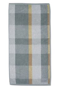 Kela Handtuch Ladessa 100%Baumwolle grau/beige Jacquard 50x100cm, 22072