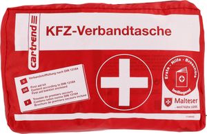 cartrend KFZ-Verbandtasche rot