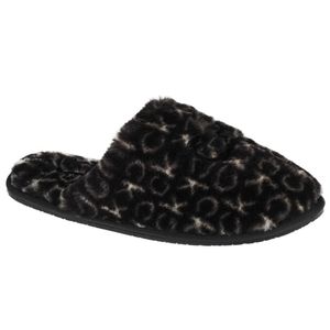 Calvin Klein Slipper Mule Fur Mono HW0HW00536-0GK, Kapcie, Kobiety, Czarny, Rozmiar: 37