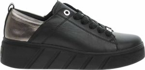 Rieker Sporthalbschuhe Formsohle modisch in schwarz, Gr. 38